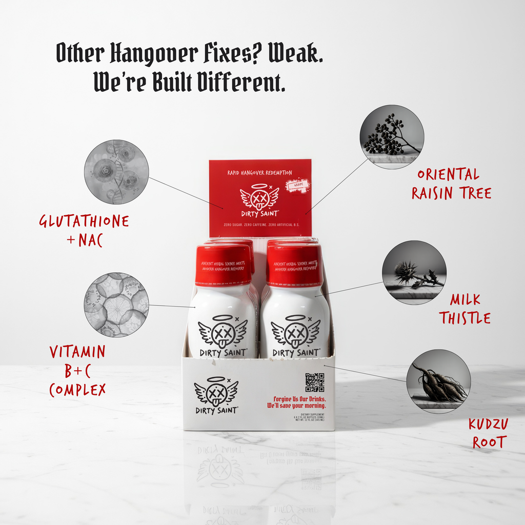 Rapid Hangover Recovery Shot in Natural Grape Flavor