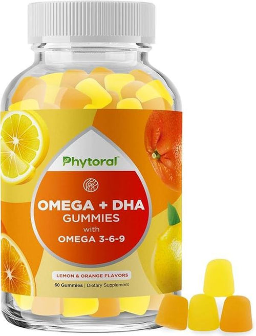 DHA Omega 3-6-9 Gummies for Adults